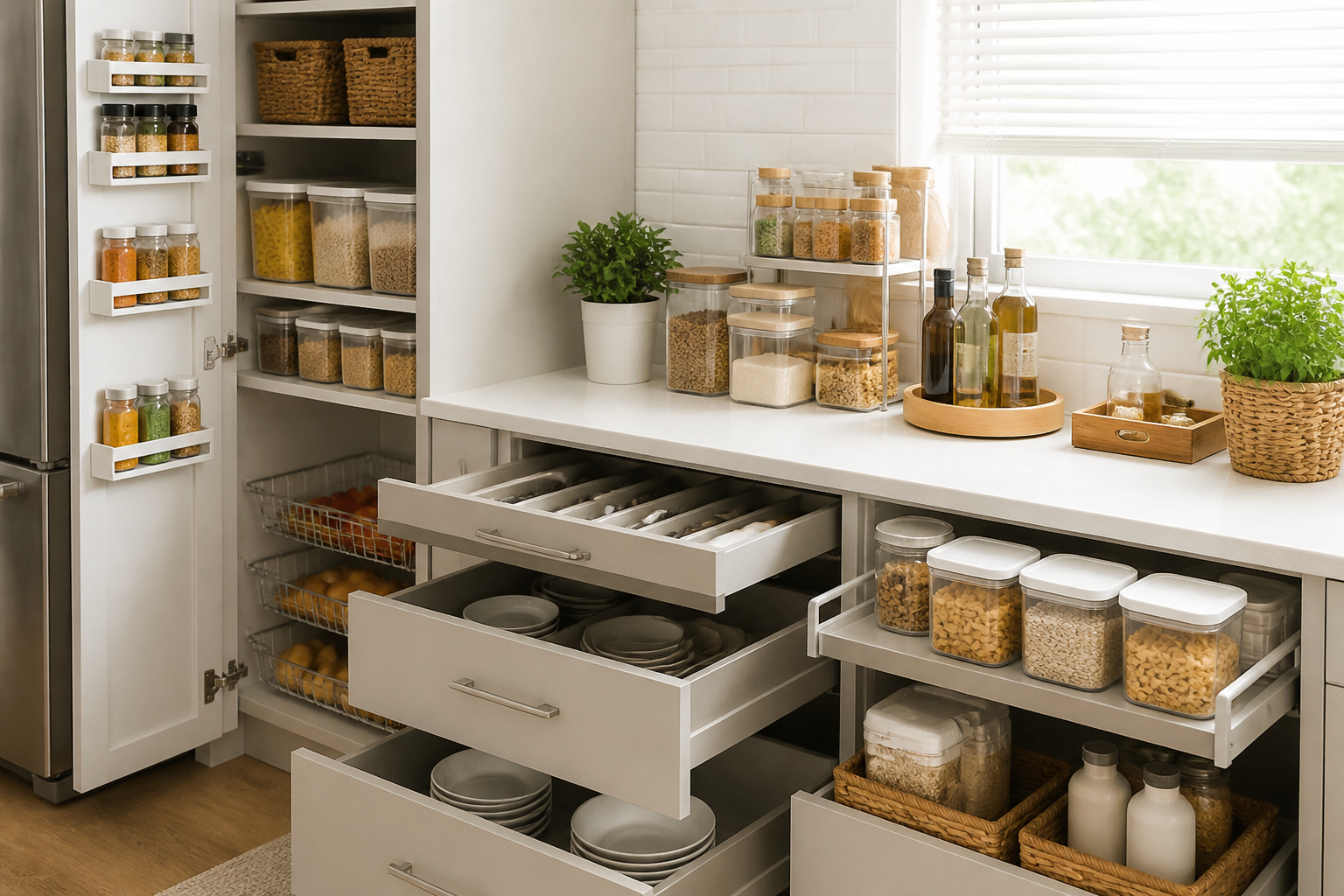 Best Kitchen Storage Ideas for Better Organization
