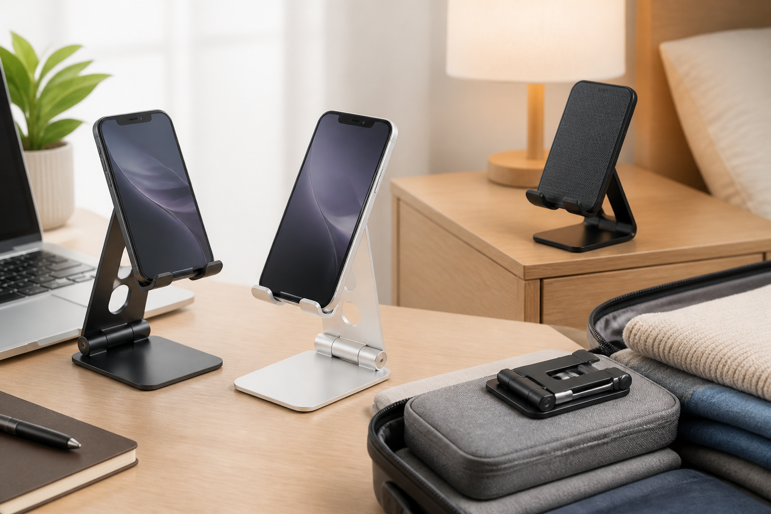 Best Phone Stands for Desk, Bedside and Travel Use