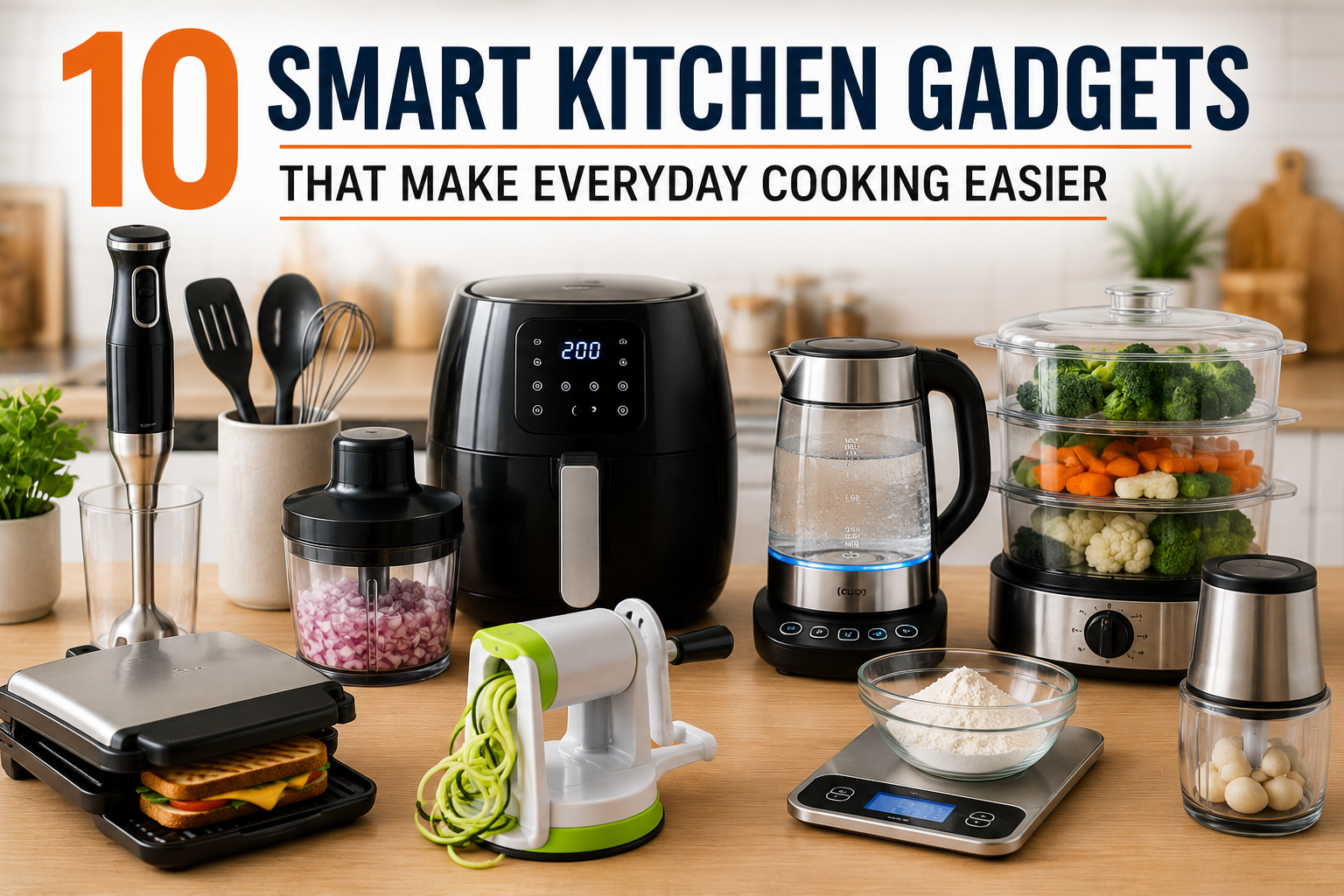 10 Smart Kitchen Gadgets That Make Everyday Cooking Easier