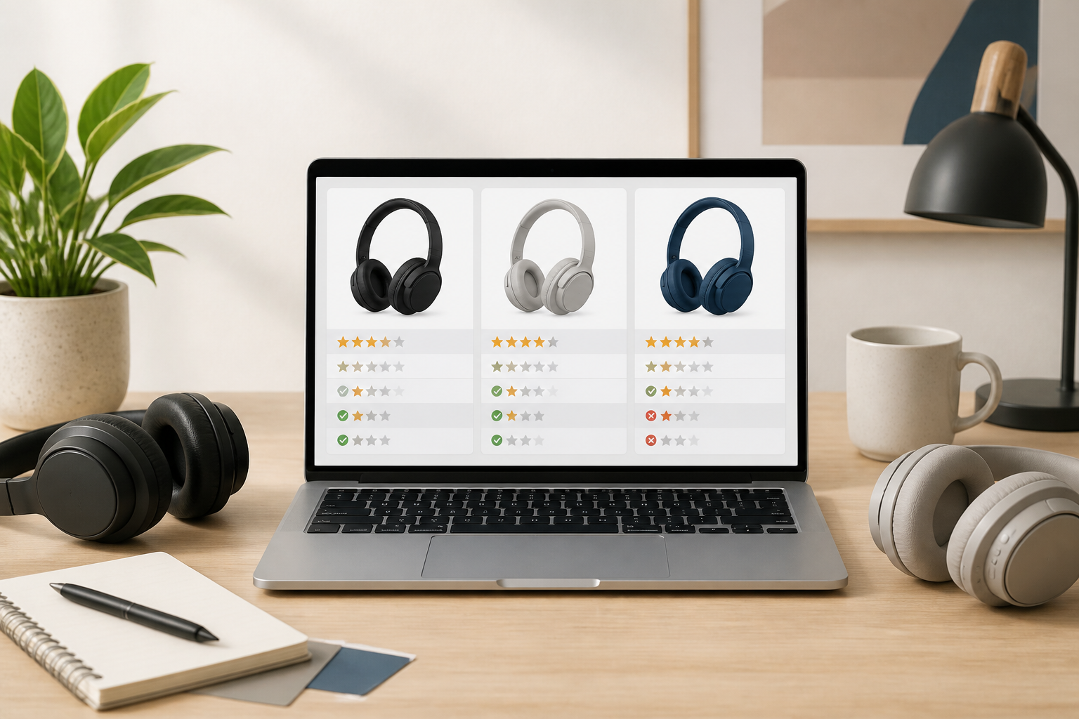 How to Choose Between Similar Products Online