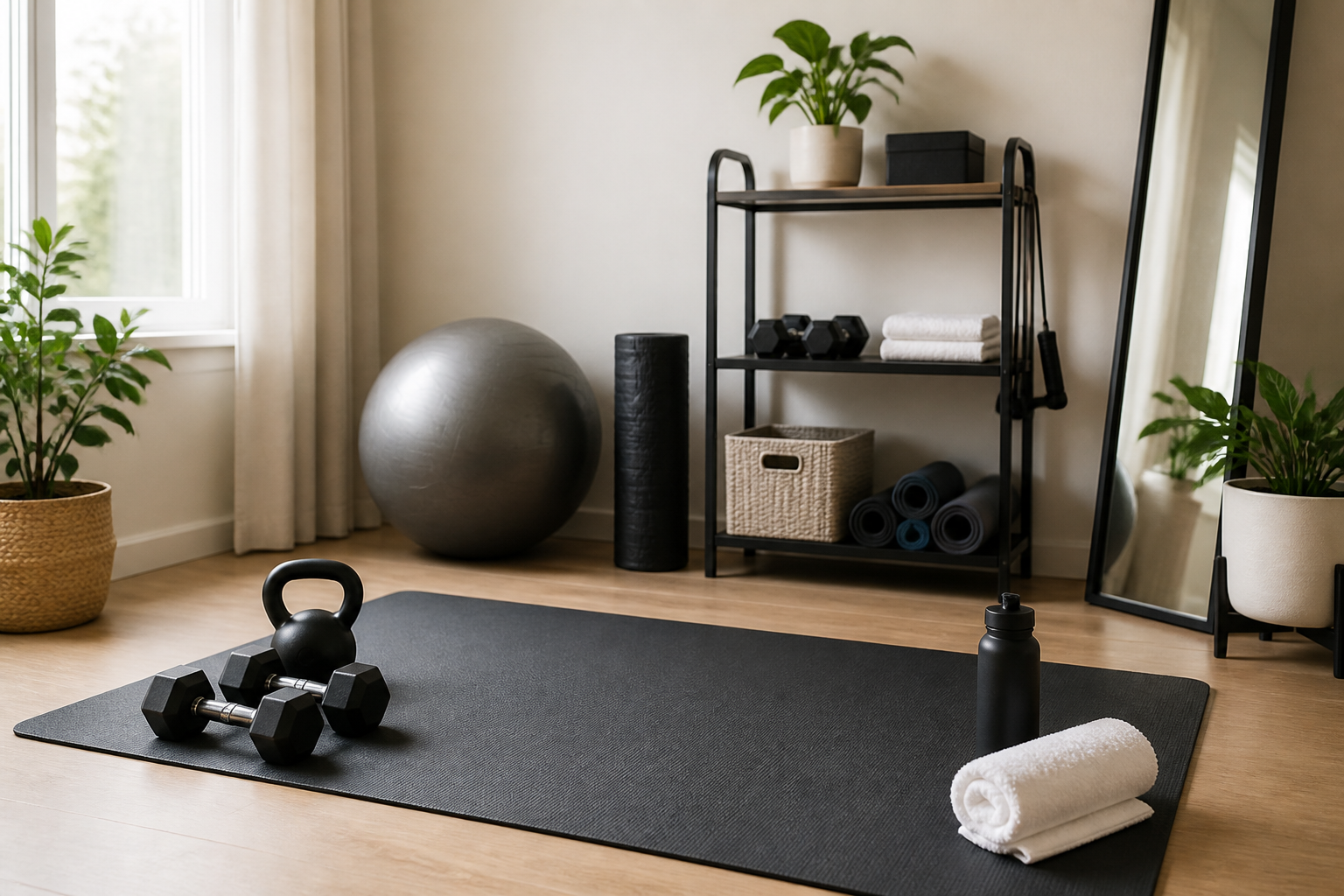 How to Create a Simple Home Workout Space