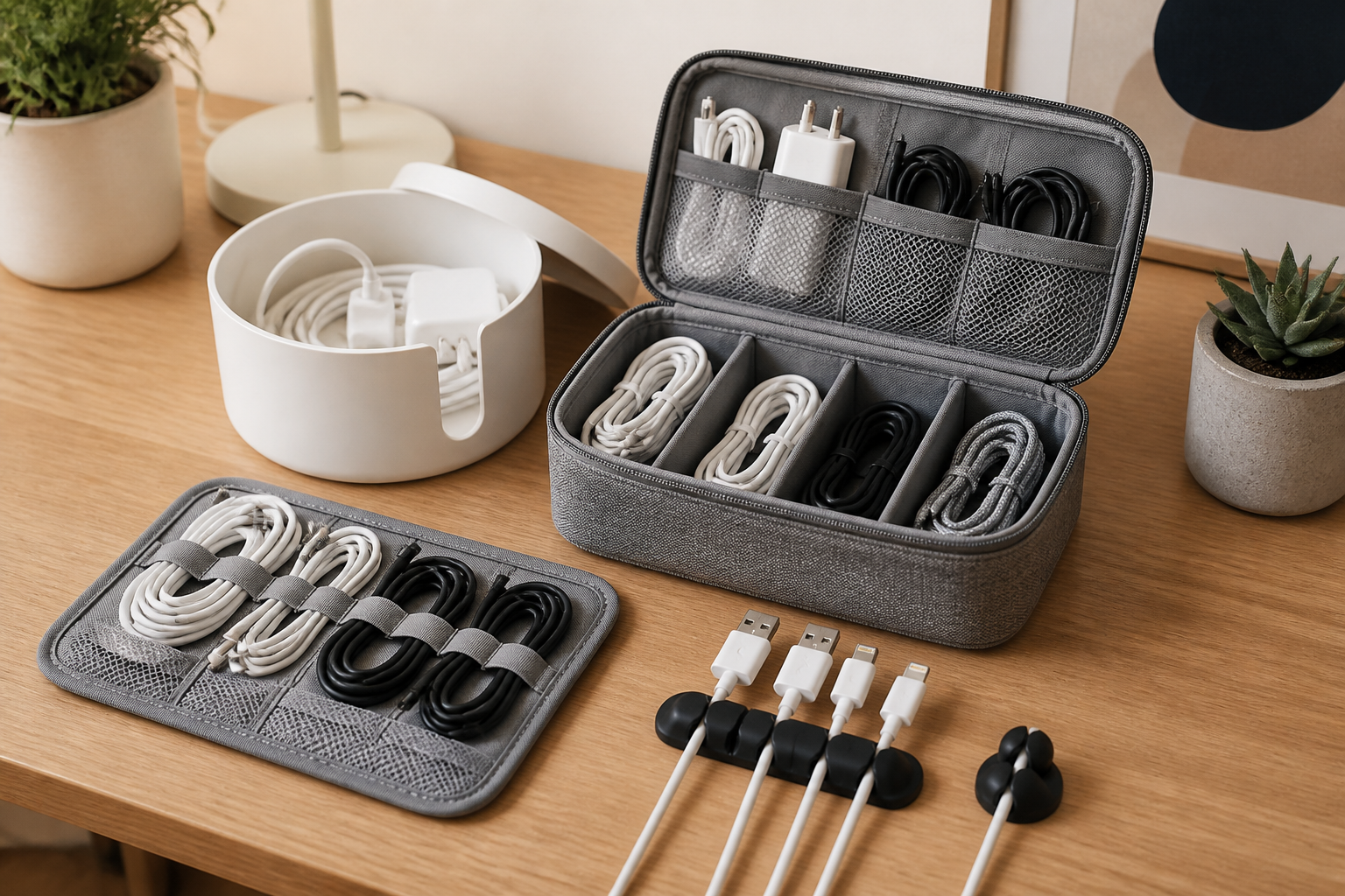 How to Organize Your Phone Chargers and Cables at Home