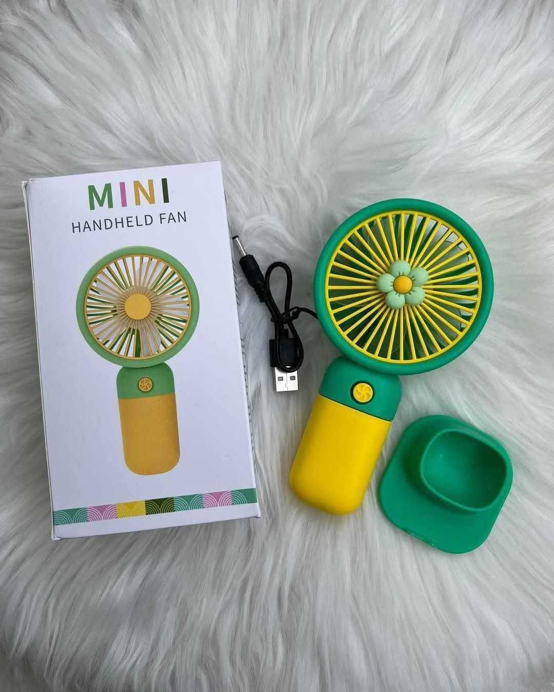 Portable USB Rechargeable Mini Handheld Fan