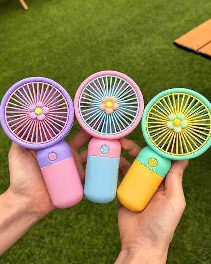 Portable USB Rechargeable Mini Handheld Fan image 2