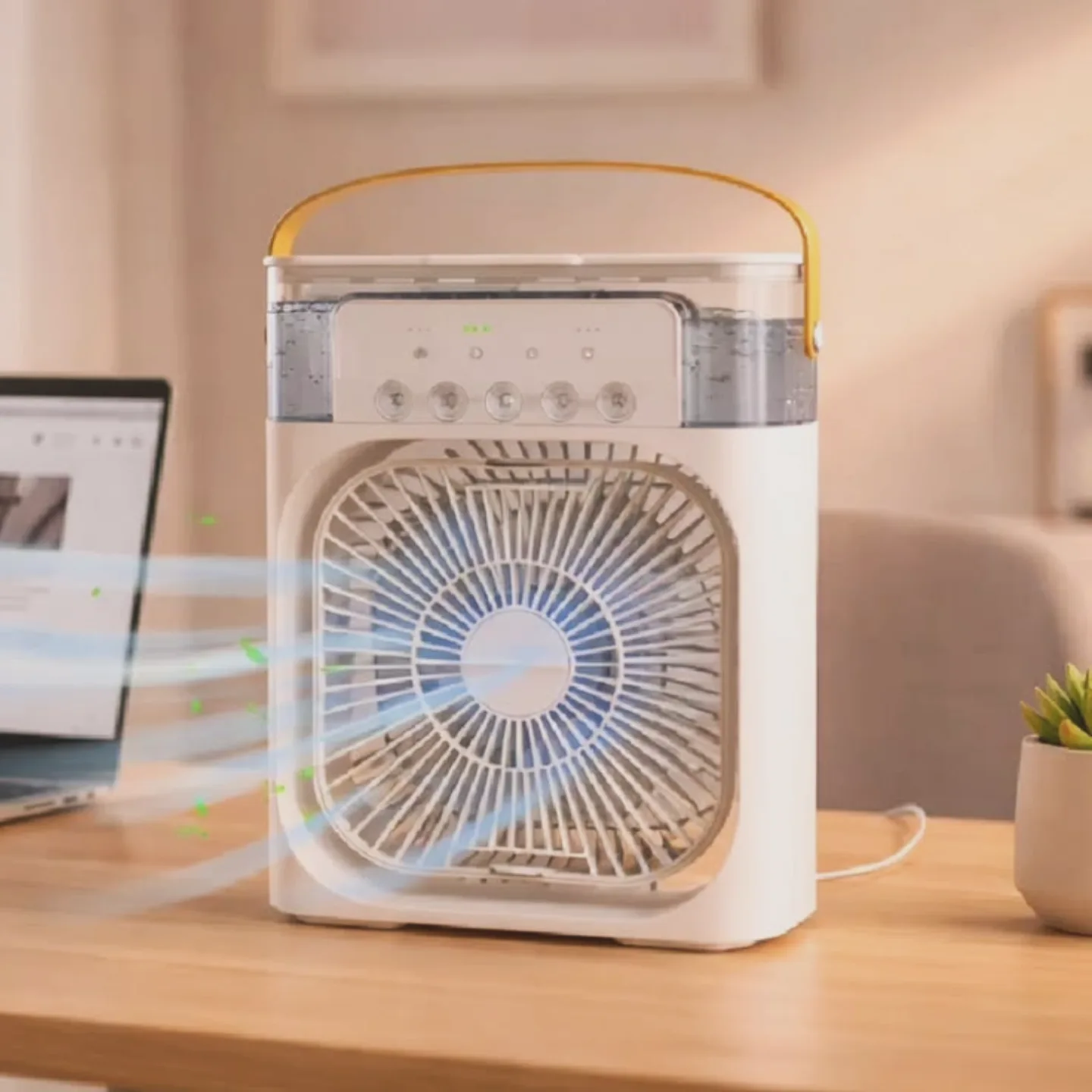 Portable Air Cooler Mini Air Conditioner Fan image 3